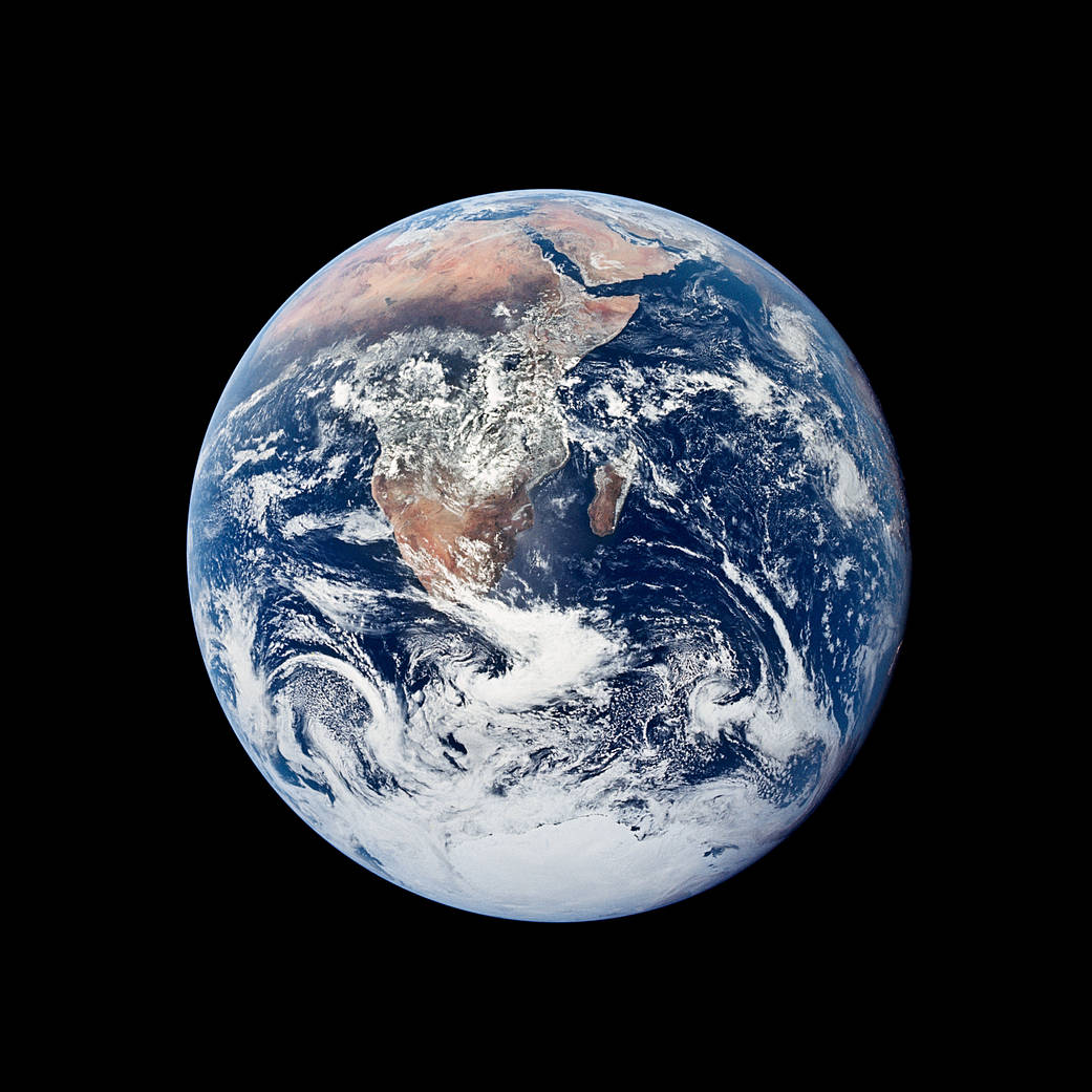 Foto des Planeten Erde