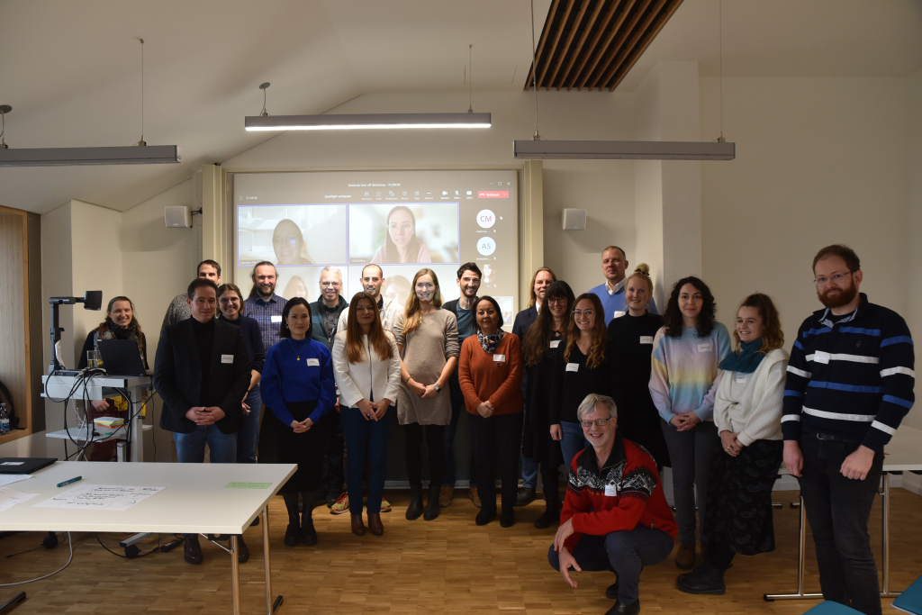 Gruppenfoto während des Eucor Workshops